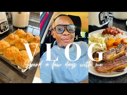 VLOG | Spend a few days with me | Baking Cheese rolls from scratch | Cooking with me | SA YouTuber