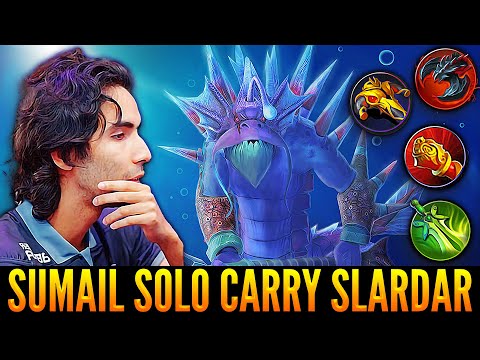 👉 SUMAIL Unexpected Slardar Carry Pick - 6 Slotted Build And Need To Win The Game Alone
