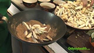 Ayurvedic Recipe: Spicy Arbi Recipe in Hindi Video | आयुर्वेदिक व्यंजन- स्पाइसी अर्वी