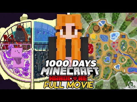 I Survived 1000 Days In Minecraft Hardcore | FULL MOVIE