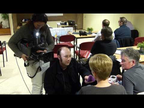 TV Gelderland in actie in elburg 1