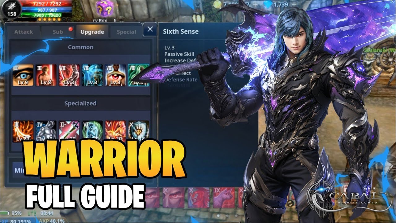 CABAL INFINITE COMBO WARRIOR FULL GUIDE 🔥