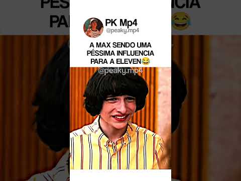 A Eleven dando um pé na bunda no Mike 😂 #strangerthings #edits #strangerthings5