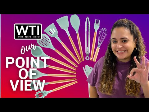 PDJW Silicone Kitchen Utensils Set - WTI product video review