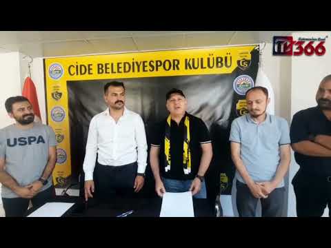 Cide Belediyespor, Sedat Kalaycı’ya emanet