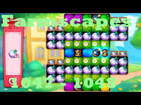 Farmscapes Level 1047 - 1048 HD Gameplay Walkthrough |  3 - match game | android | ios | pc | app