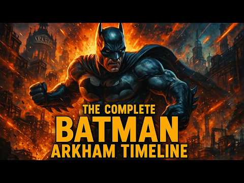 The COMPLETE Batman Arkham Timeline To Fall Asleep To