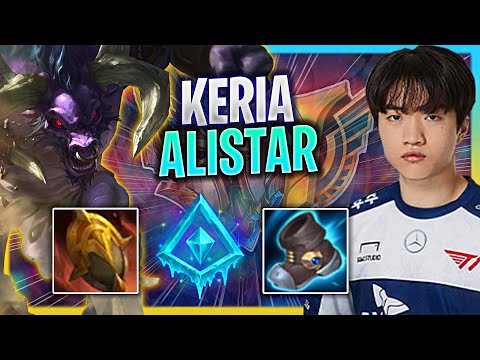 LEARN HOW TO PLAY ALISTAR SUPPORT LIKE A PRO! | T1 Keria Plays Alistar Support vs Rell!  Season 2023