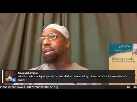 After-Maghrib Reading of the Akhdari (Maliki Fiqh)- Lesson #3- Tawbah (Repentance)