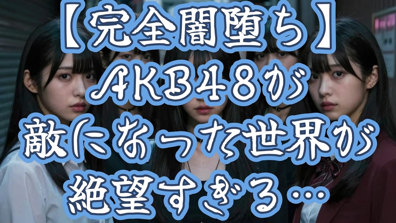 【完全闇堕ち】AKB48が敵になった世界が絶望すぎる…