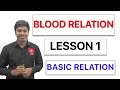 BLOOD RELATION - Basic Relation - Lesson 1