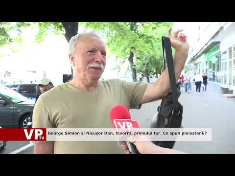 George Simion și Nicușor Dan, favoriții primului tur. Ce spun ploieștenii?