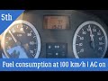 2007 Dacia Logan 1 4 MPI 75 HP Fuel Consumption Test