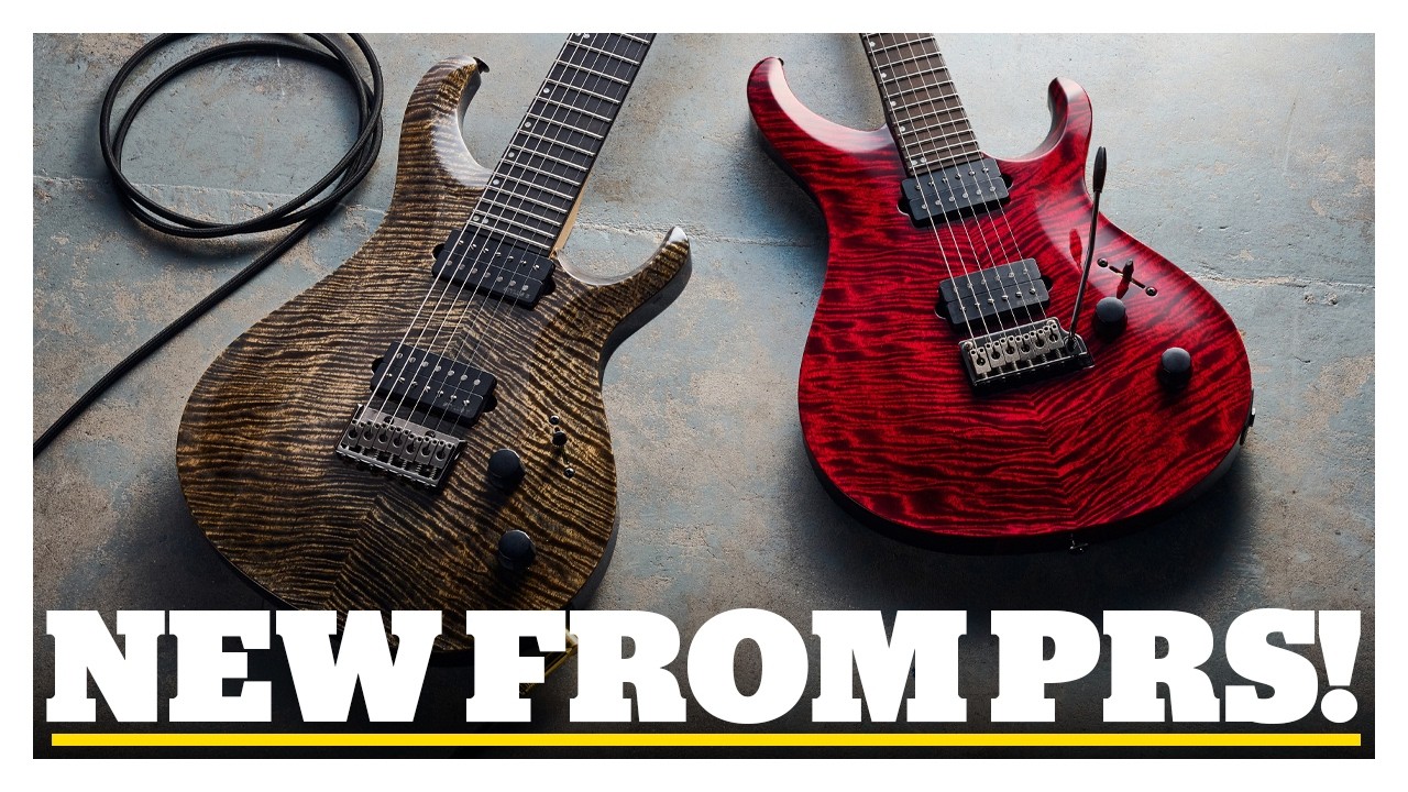 New PRS Tekton electrics - full demo of new USA solidbodies - YouTube