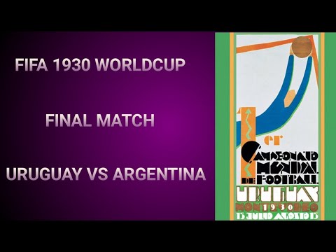 Fifa 1930 World cup Final Match:URUGUAY VS ARGENTINA🔥🔥