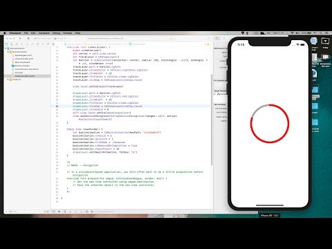 SwiftUI Tutorial: demo animation & draw shapes with CAShapeLayer