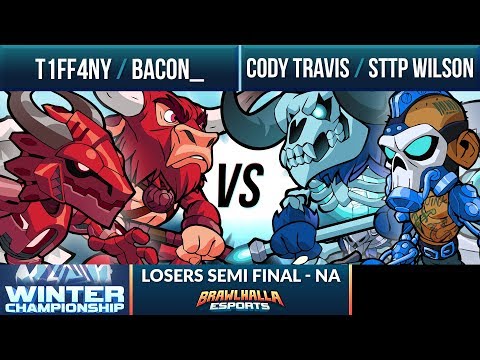 Cody Travis & STTP Wilson vs T1FF4NY & Bacon - Losers Semi Final - Winter Championship NA 2v2
