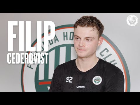 Youtube: Filip Cederqvist om första tiden i Frölunda