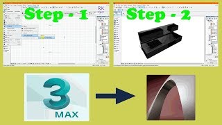 Archicad Tutorial - Shortcut technique to import max file into archicad