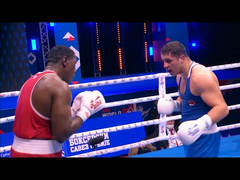 Quarterfinals (+92kg) PAUL Nigel (TTO) vs  ACAR Berat (TUR) | AIBA WCHs 2021