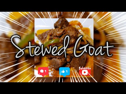 HAITIAN STYLE STEWED GOAT || SOS VYANN KABRIT || ENGLISH || A TASTE OF K