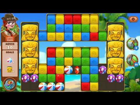 Lost Island Blast Adventure Level 2199 NO BOOSTERS - A S GAMING