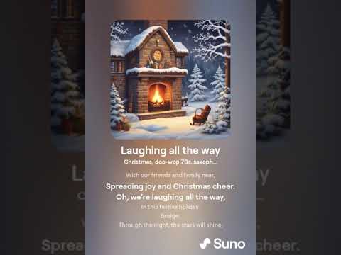 AI Radio "Laughing All The Way" Christmas Song Doo Wop Style
