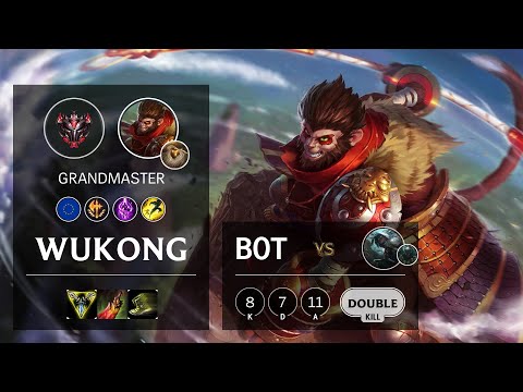 Wukong Bot vs Senna - EUNE Grandmaster Patch 10.13