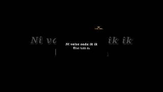 King Shit / Lyrics Video / Shubh / New Song / #shubh #editing #lyricvideo