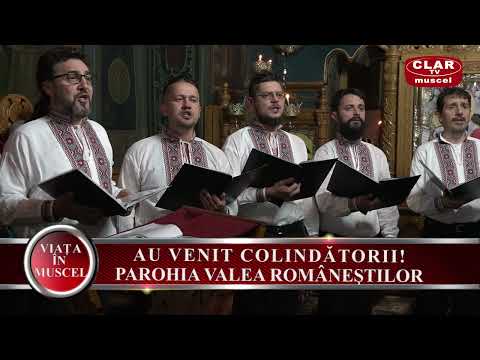 viata in muscel 24.12.2021 - au venit colindatorii - parohia Valea Romanestilor