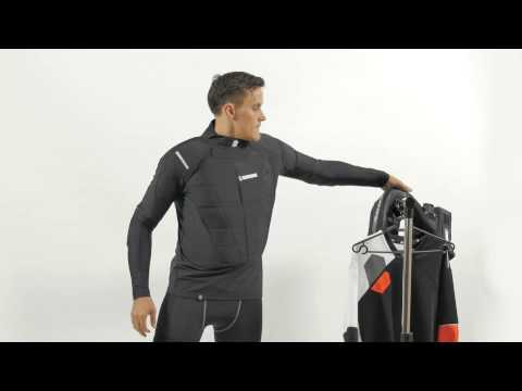 BLINDSAVE floorball goalie gear: time-lapse video