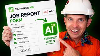 Advanced ServiceM8 Forms tutorial with AI automation
