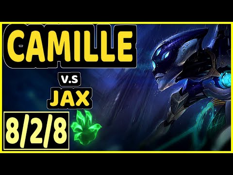 SCARFACE (CAMILLE) vs JAX - 8/2/8 KDA TOP CHALLENGER GAMEPLAY - EUW