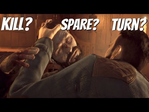 VAMPYR - Sean Hampton All Endings (Good & Bad Choices) PS4 Pro