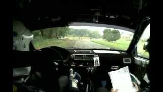 preview picture of video 'CERS performance na Barum Czech Rally Zlín 2012 - RZ 12 Maják (ONBOARD)'