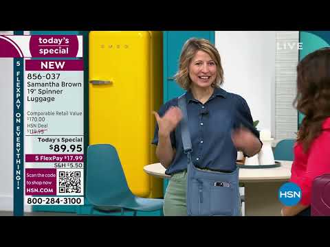 HSN | Samantha Brown Luggage Collection 01.28.2024 - 04 PM
