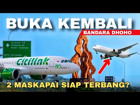 Bandara Dhoho Kediri Bangkit! 2 Maskapai Siap Terbang Lagi?