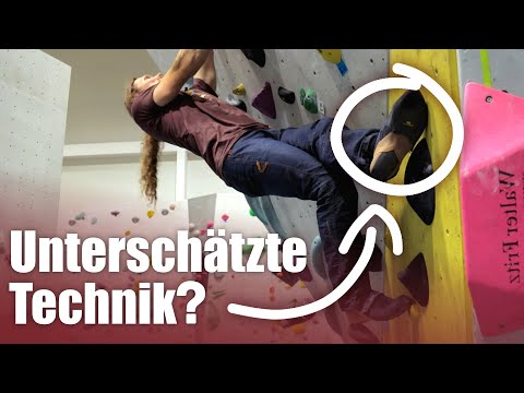 Boulder-Basics: Schertechnik - Eindrehen in effizient?