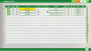 【ウイニングポスト10 2025】まったりやる