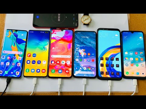 P30 Pro vs S10+ vs A70 vs Nokia X71 vs Red Magic 3 vs Note 7 Pro - Epic Battery Drain Test #4!