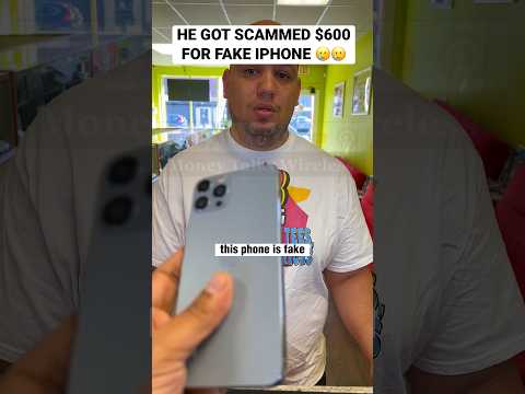 HIS MOTHER IN LAW PAID $600 FOR FAKE IPHONE🥲 #shorts #fake #iphone14promax #apple #iphone #ios #fyp