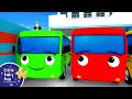 Ten Little Buses Wheels Go Round Little Baby Bum Nursery Rhymes For Kids Baby Song 123