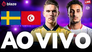 🔴 SUÉCIA X TUNÍSIA AO VIVO | LIVE - REACT DE JOGO AO VIVO DA COPA DO MUNDO 2026