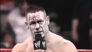 John Cenas Speech After extreme rules match agains