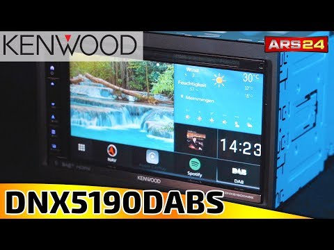 Automagnetola Kenwood, DNX-5190DABS 2-DIN DVD multimedija su navigacija, Bluetoo