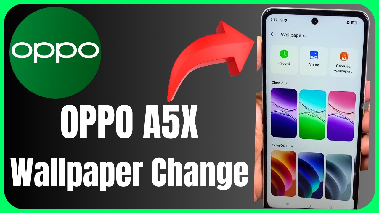 Oppo A5X Hidden Wallpaper Settings 😱 Must See!