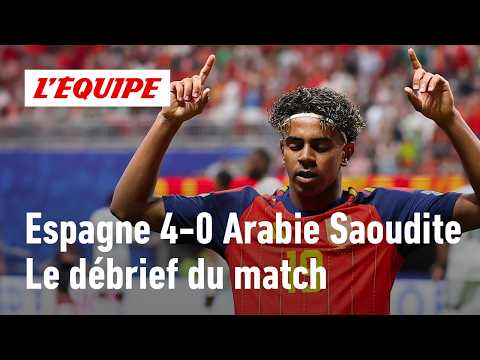Espagne 4-0 Arabie Saoudite : Le débrief du festival de la Roja menée par Lamine Yamal