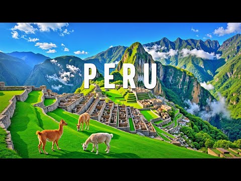FLYING OVER PERU 4K - Incredible Scenes & Uncovering Hidden Gems - 4K Video UltraHD