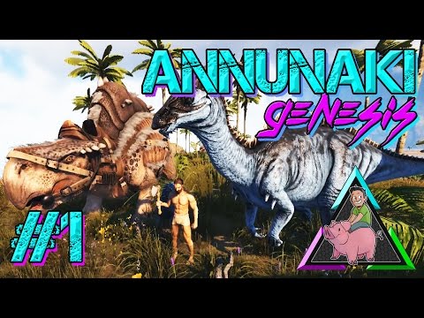 Ark: Annunaki Genesis - #1 - Foundations (Modded Ark Gameplay)