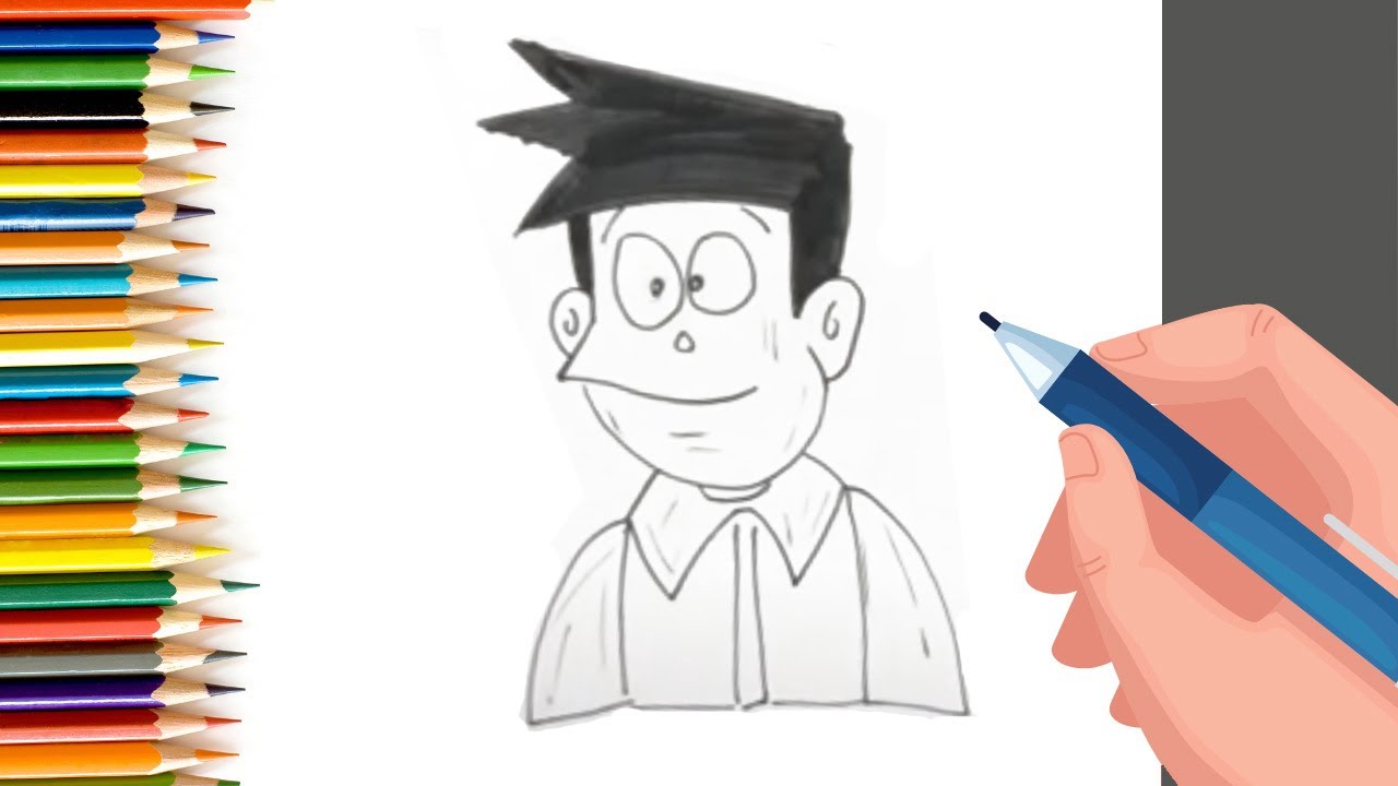 5 best Doraemon Characters Drawing videos for kids step by step
